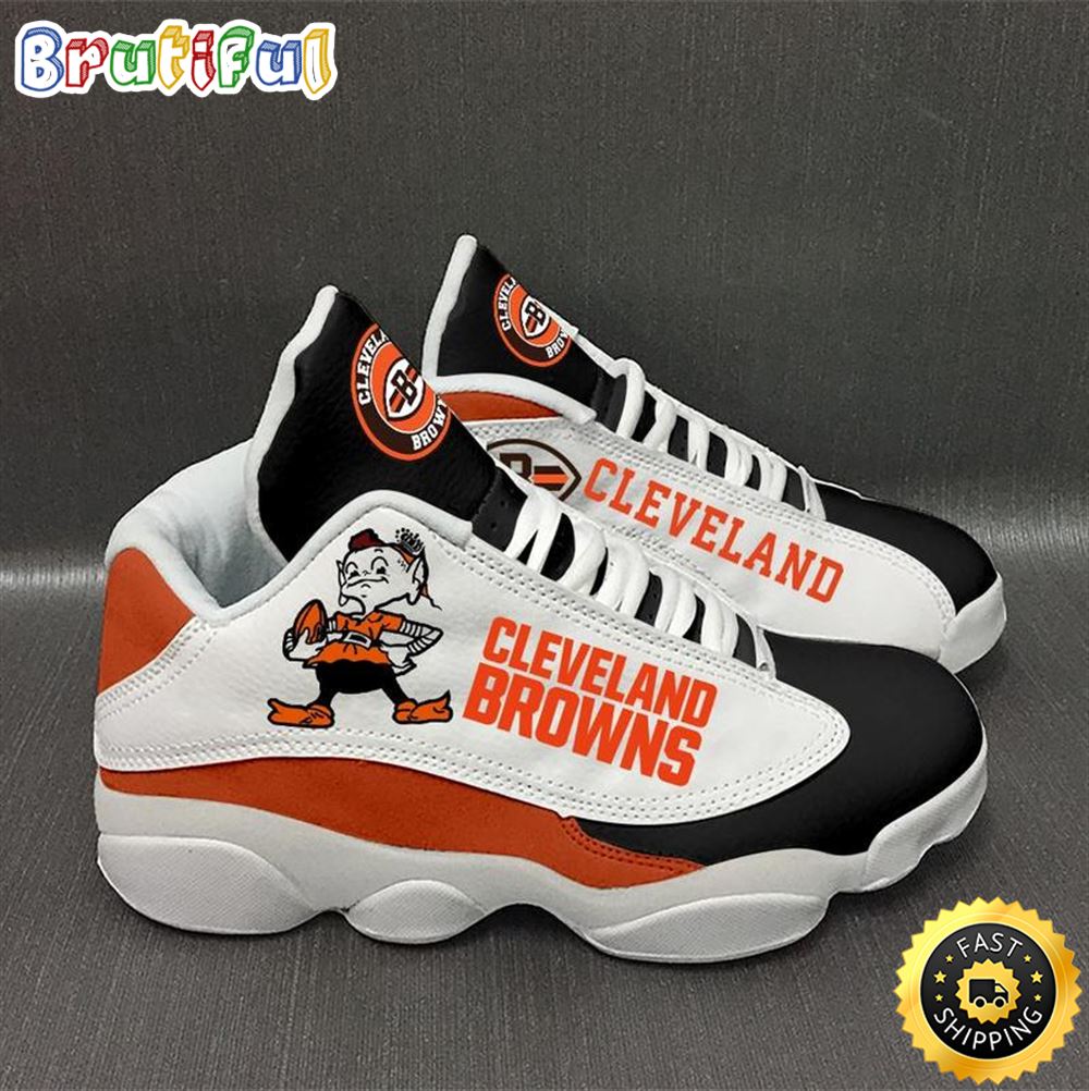 Cleveland Browns Nfl Ver 1 Air Jordan 13 Sneaker