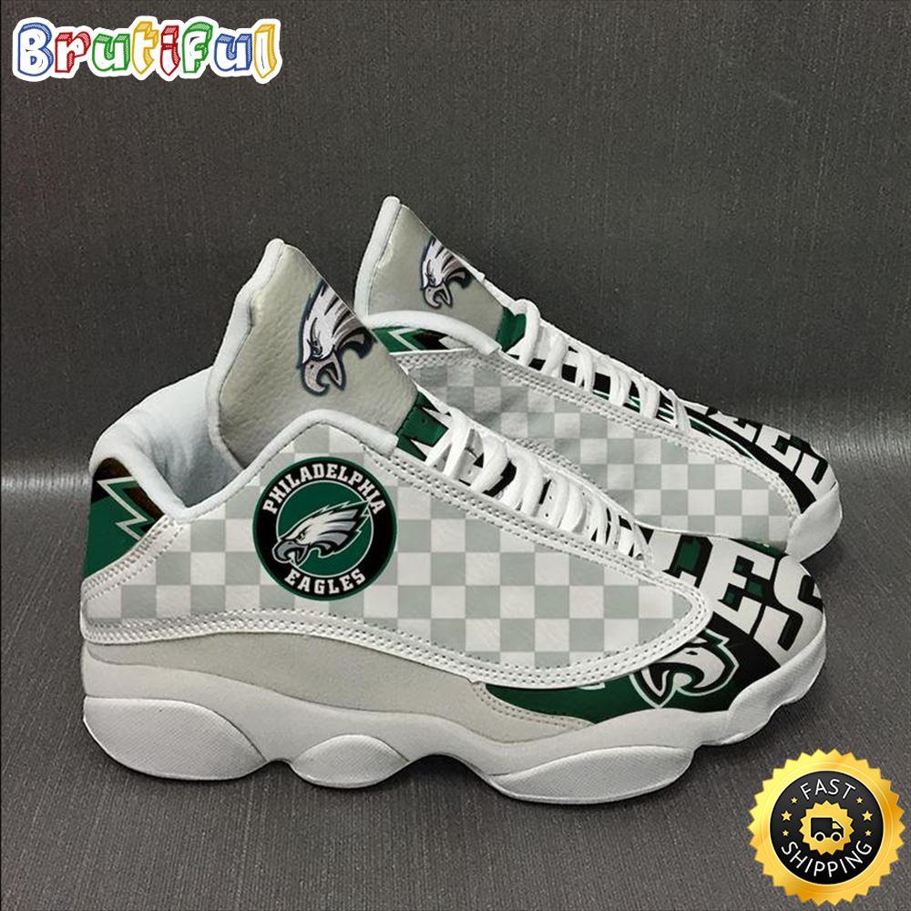 Philadelphia Eagles Nfl Ver 3 Air Jordan 13 Sneaker