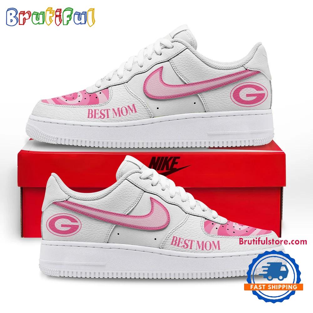 Green Bay Packers NFL Mother Day Best Mom Air Force 1 Shoes Sneaker