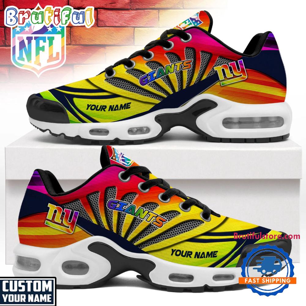 New York Giants NFL Pride Month Custom Air Max Plus Shoes