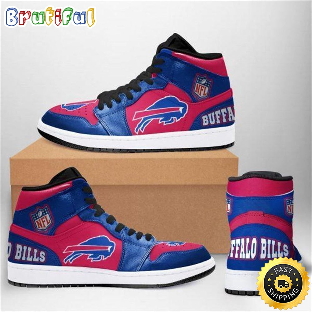 NFL Buffalo Bills Limited Air Jordan 1 High Sneakers